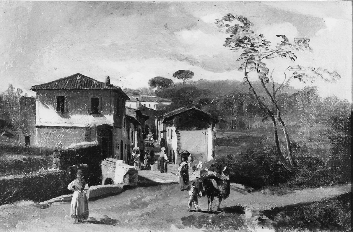 Strada di paese - Museo Civico, Palazzo d'Avalos, Vasto, (CH)